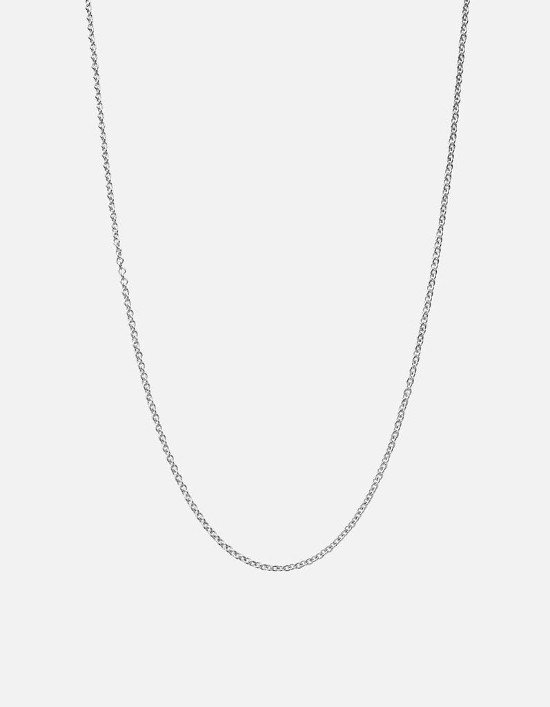 Miansai Necklaces Amit Chain Necklace, Sterling Silver Polished Silver / 21 in.