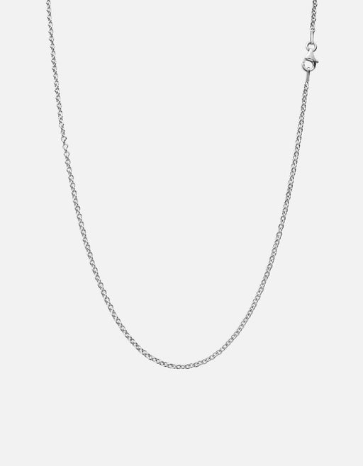 Miansai Necklaces Amit Chain Necklace, Sterling Silver Polished Silver / 21 in.