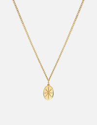 Miansai Necklaces Octo Necklace, Gold Vermeil/Diamonds Polished Gold/Pave / 24 in.