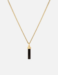 Miansai Necklaces Remi Spinels Necklace, Gold Vermeil Black / 21 in.