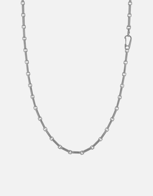 Miansai Necklaces Jax Necklace, Sterling Silver Polished Silver / 21 in.