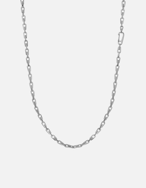 Miansai Necklaces Leon Necklace, Sterling Silver Polished Silver / 21 in.