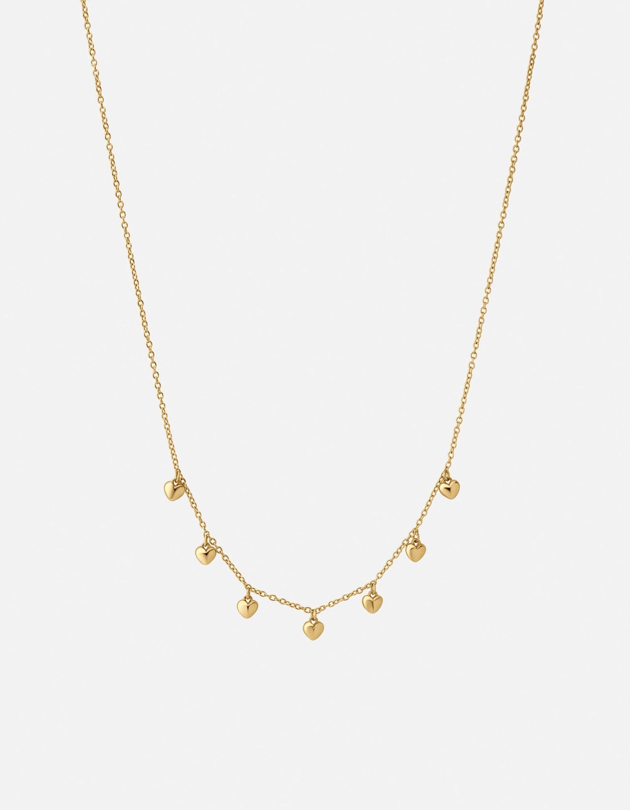 Mini Heart Puff Choker, Gold Vermeil Women's Necklaces Miansai