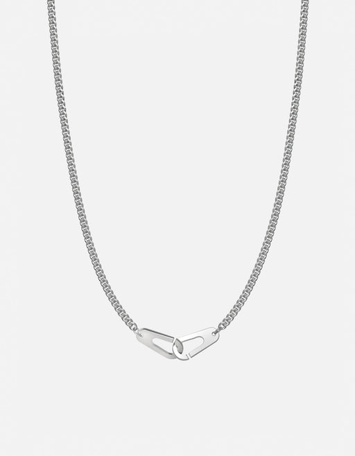 Miansai Necklaces Dima Chain Necklace, Sterling Silver Polished Silver / 21in.