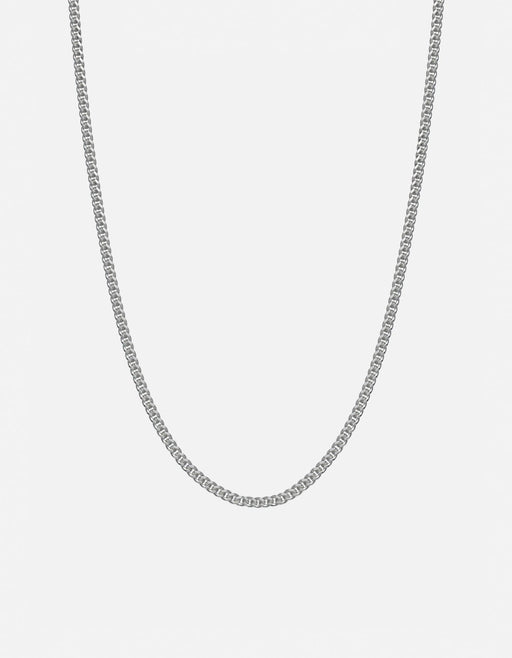 Miansai Necklaces Dima Chain Necklace, Sterling Silver Polished Silver / 21in.