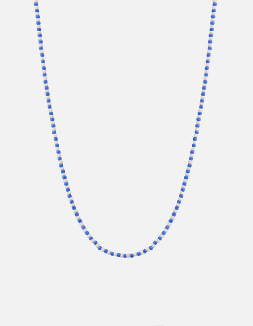 Miansai Necklaces Niko Necklace, Sterling Silver / Blue Blue / 22in.