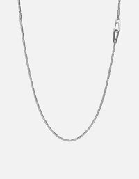 Miansai Necklaces Forge Chain Necklace, Sterling Silver Polished Silver / 21in.