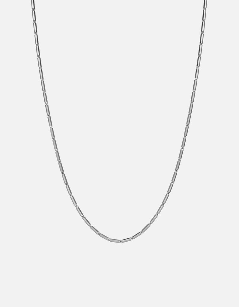 Forge Chain Necklace, Sterling Silver