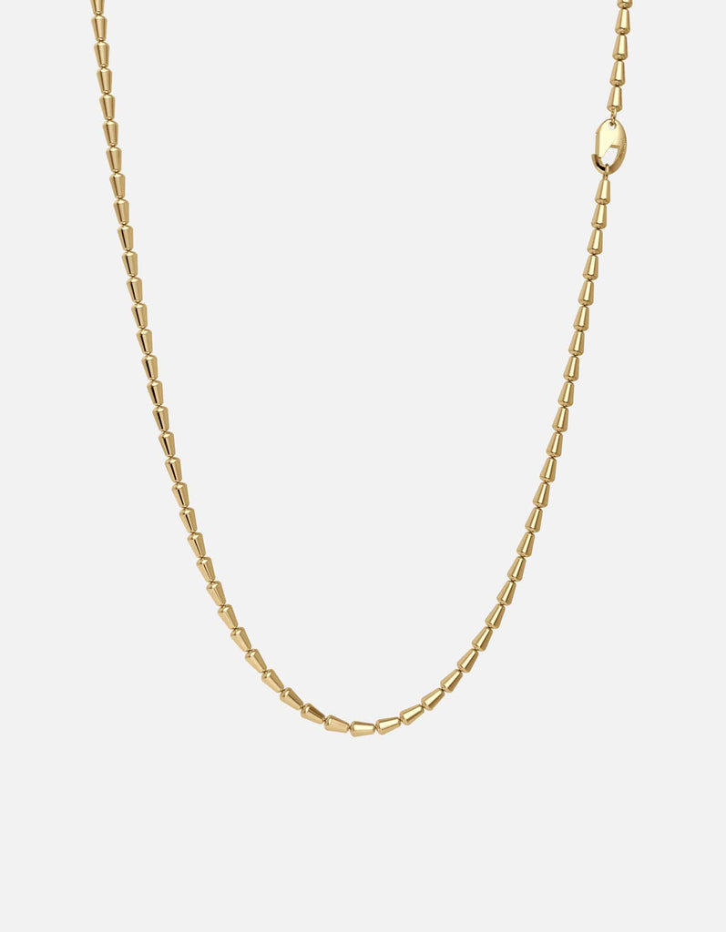 Miansai Necklaces Elara Chain Necklace, Gold Vermeil Polished Gold / 22in.