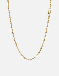 Miansai Necklaces Elara Chain Necklace, Gold Vermeil Polished Gold / 22in.