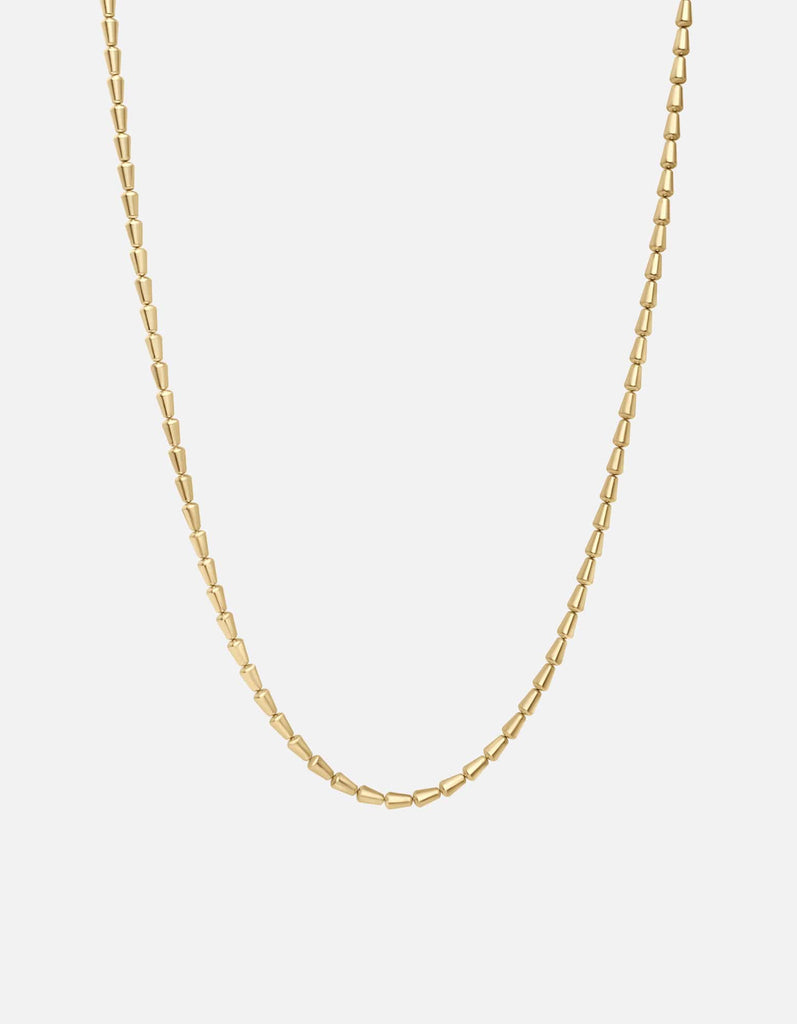 Miansai Necklaces Elara Chain Necklace, Gold Vermeil Polished Gold / 22in.