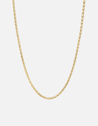Miansai Necklaces Elara Chain Necklace, Gold Vermeil Polished Gold / 22in.