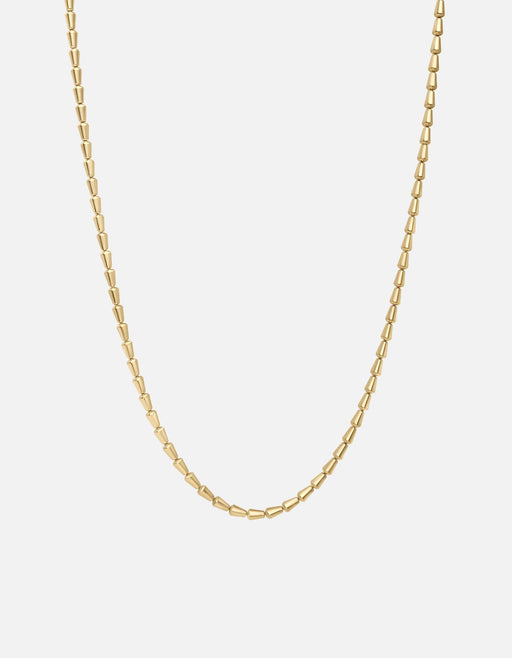 Miansai Necklaces Elara Chain Necklace, Gold Vermeil Polished Gold / 22in.