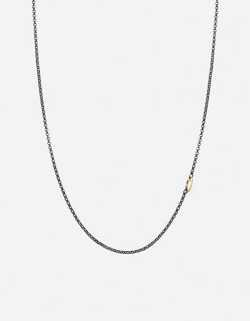 Miansai Necklaces Rolo Clip Necklace, Sterling Silver / Gold Vermeil Polished Gold / 21in.