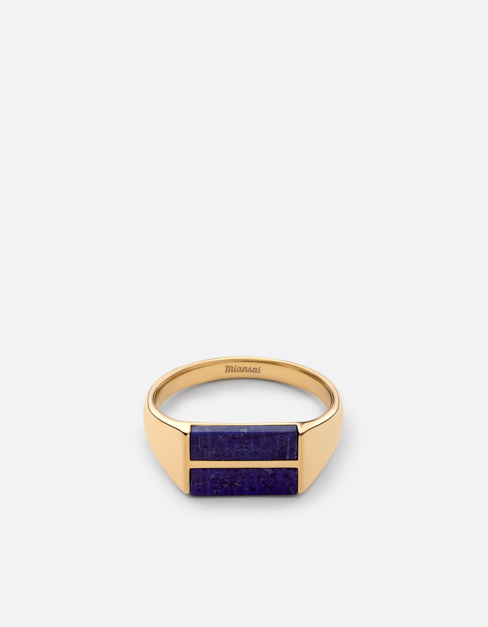 Duo Lapis Ring, Gold Vermeil | Men's Rings | Miansai
