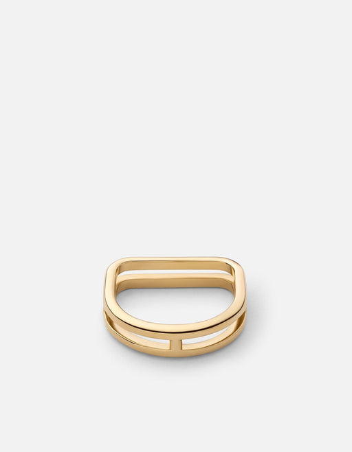 Miansai Rings Nev Ring, Gold Vermeil Polished Gold / 5