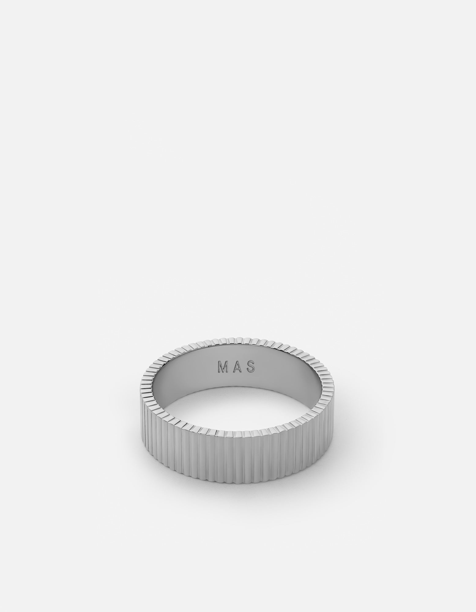6mm Axel Ring, Sterling Silver | Men's Rings | Miansai