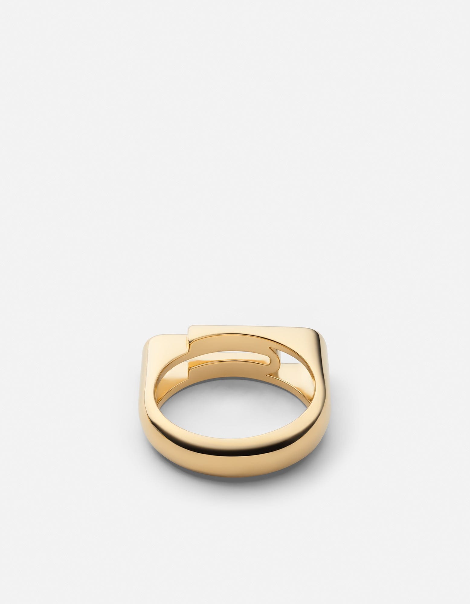 Paper Clip Ring, Gold Vermeil | Men's Rings | Miansai