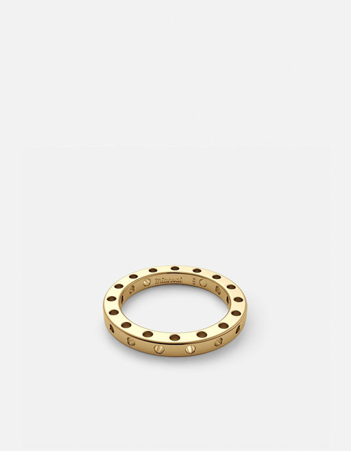 Miansai Rings Aero Ring, Gold Vermeil Polished Gold / 8