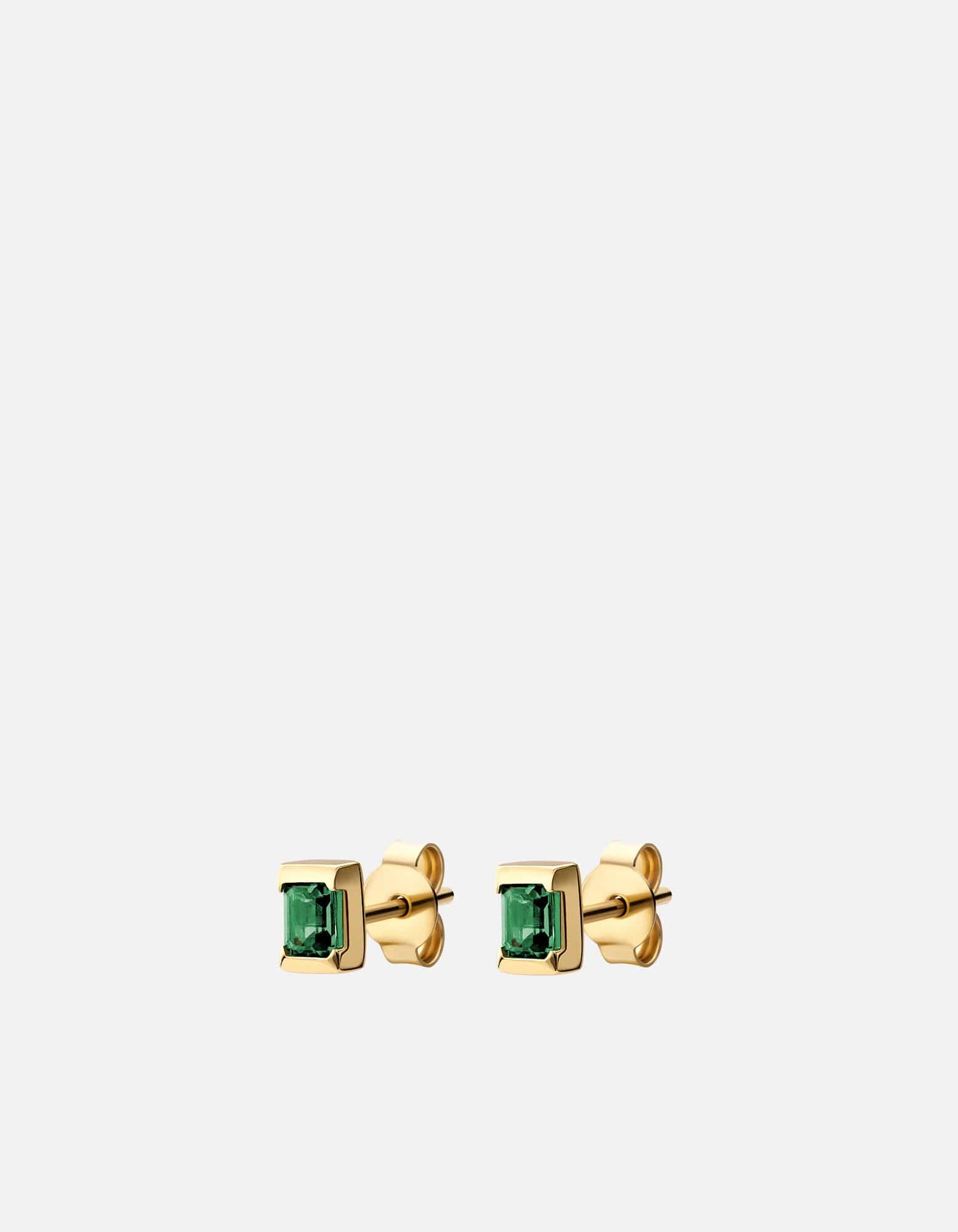 Valor Quartz Stud Orecchini, Oro Vermeil | Orecchini femminili | Miansai
