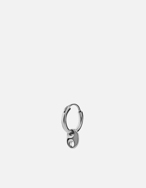 Miansai Earrings Pyper Huggie Earring, Sterling Silver Polished Silver / Single