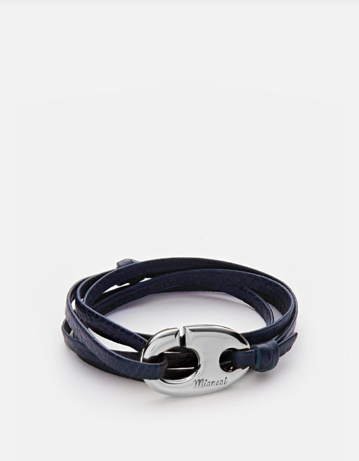 Miansai Bracelets Brummel Hook Bracelet, Silver Plated Dusk / O/S