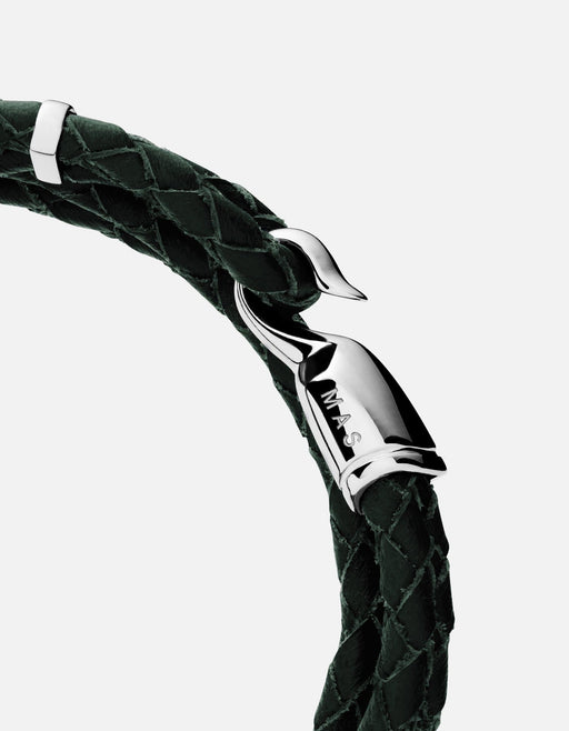 Miansai Bracelets Trice, Sterling Silver Verde / M / Monogram: Yes