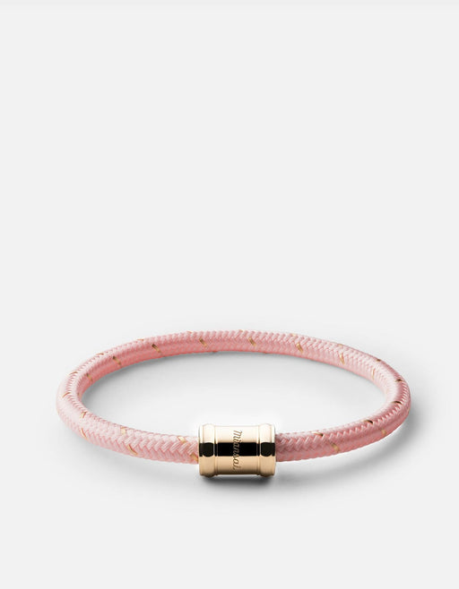 Miansai Bracelets Mini Single Rope Casing, Gold Canyon Rose / S