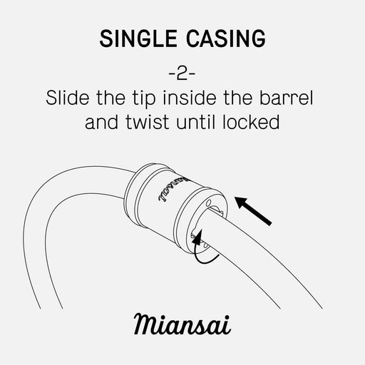 Miansai Bracelets Single Steel Casing
