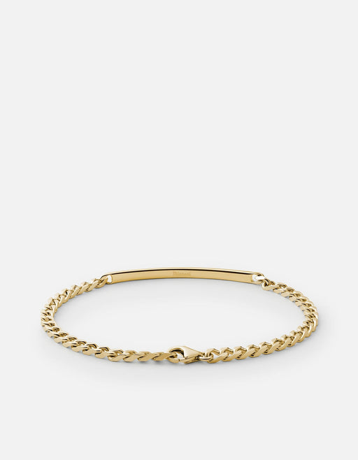 Miansai Bracelets 3mm ID Chain Bracelet, Gold Vermeil