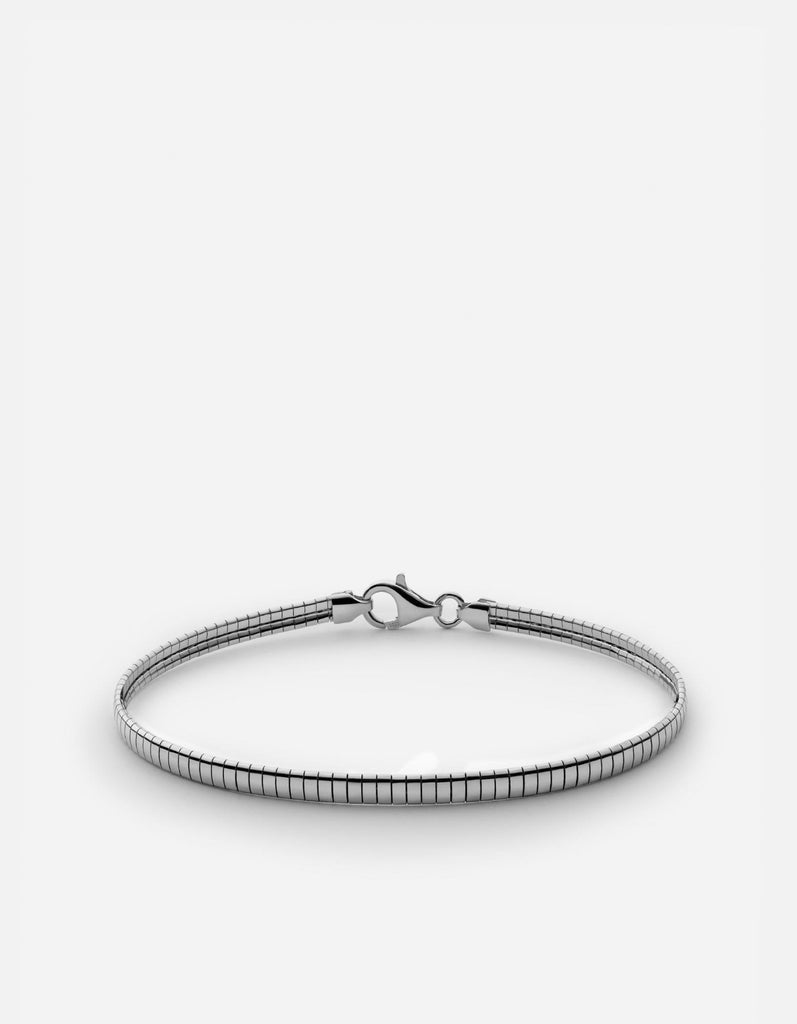Miansai Bracelets Revel Chain Bracelet II, Sterling Silver Polished Silver / S