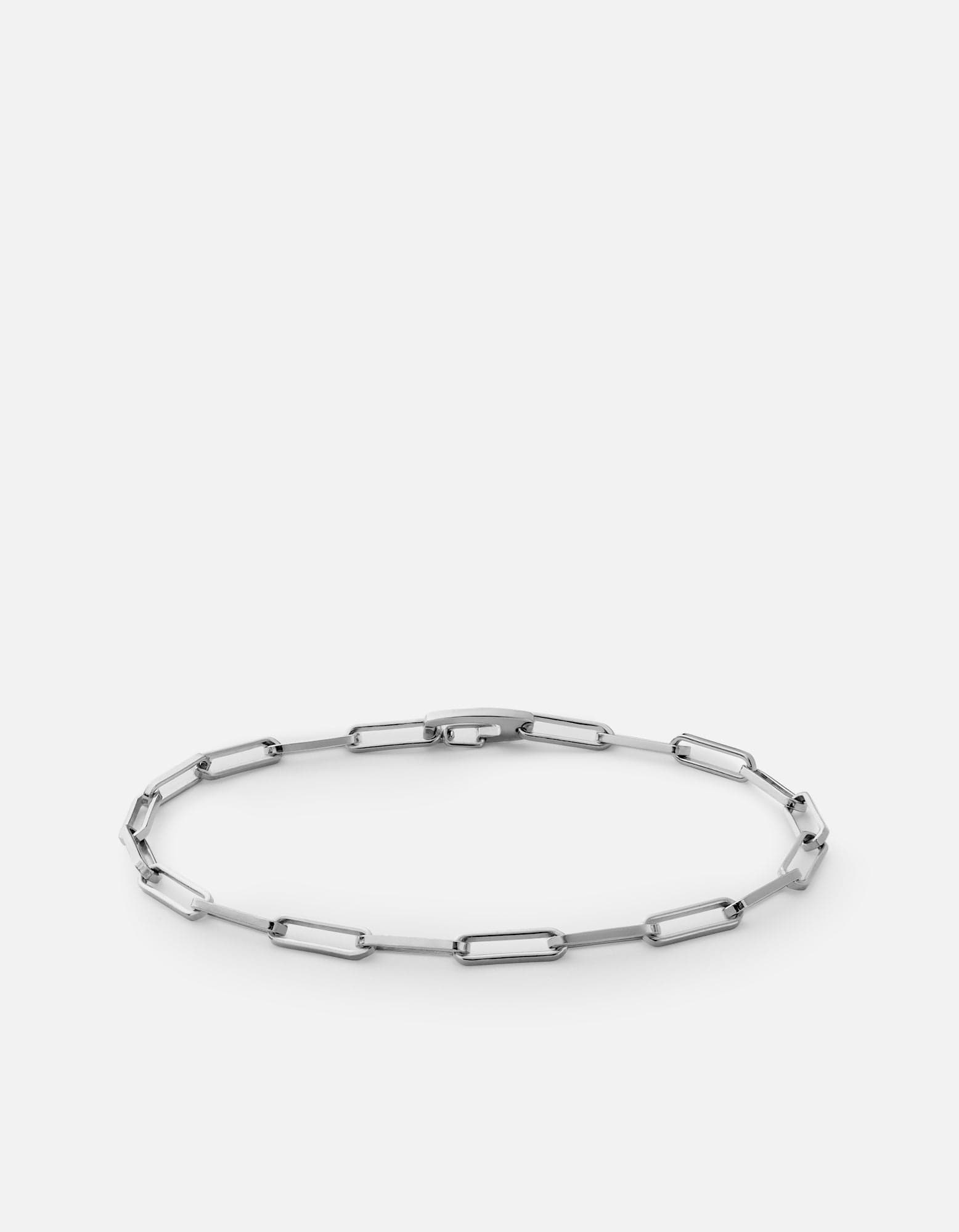 Men's Clip Volt Link Bracelet, Sterling Silver | Miansai