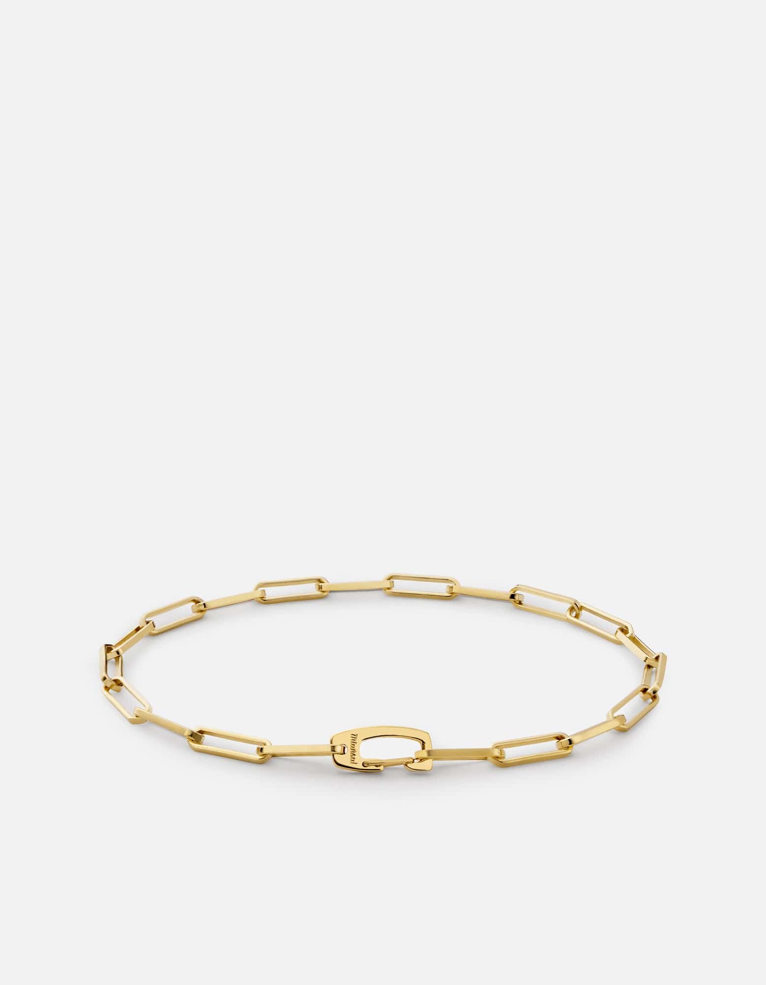 Clip Volt Link Bracelet, Gold Vermeil, Bracelets