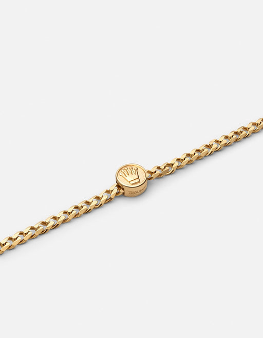Miansai Bracelets Empire Chain Bracelet, Gold Vermeil
