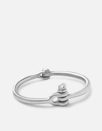 Miansai Cuffs Reeve Cuff, Brushed Sterling Silver Matte Silver / L