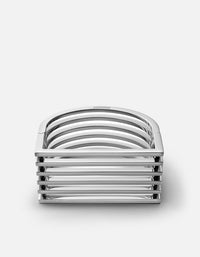 Miansai Cuffs Triad Cuff, Silver Polished Silver / S