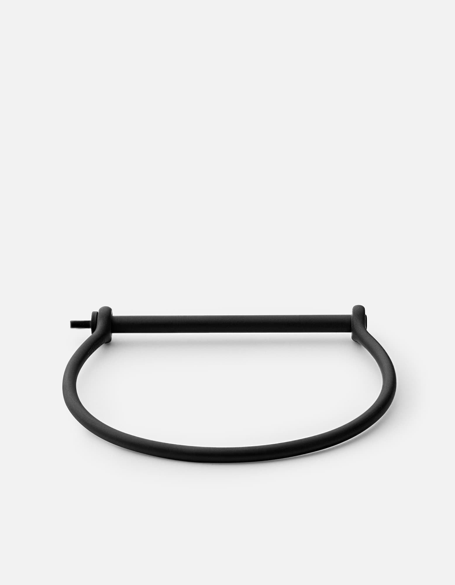Thin Screw Cuff, Matte Black | Men's Cuffs | Miansai