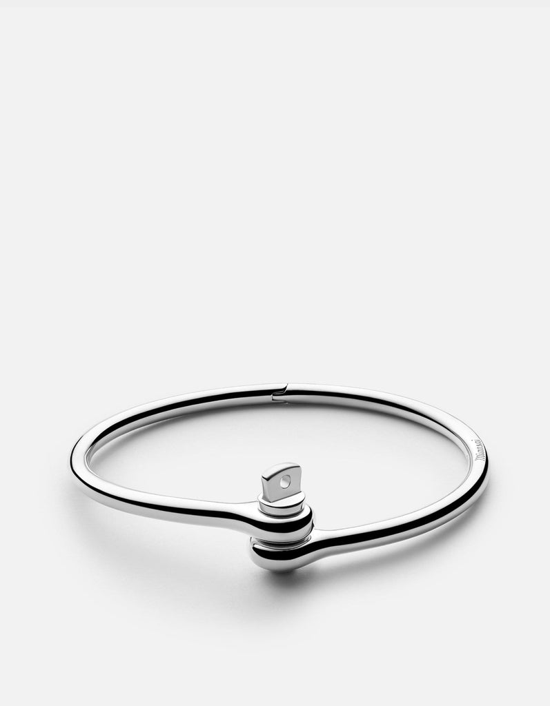 Miansai Cuffs Thin Reeve Cuff, Sterling Silver polished silver / M