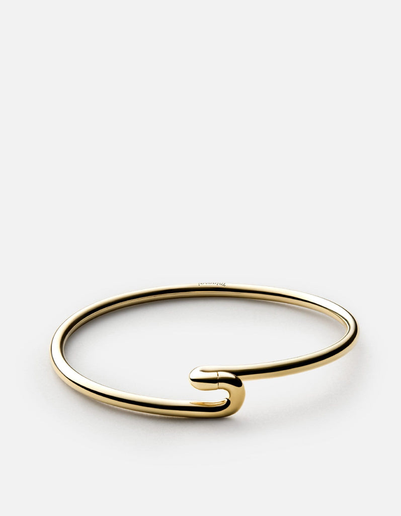Miansai Cuffs Cove Cuff, Gold Vermeil polished gold / S