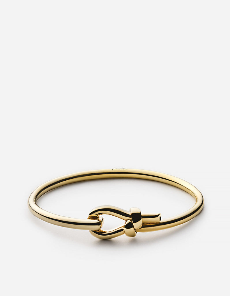 Miansai Cuffs Union Cuff, Gold Vermeil Polished Gold / M