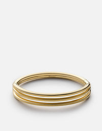 Miansai Cuffs Trade Cuff, Gold Polished Gold / S