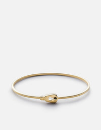 Miansai Cuffs Thin Centra Cuff, Gold Vermeil Polished Gold / S