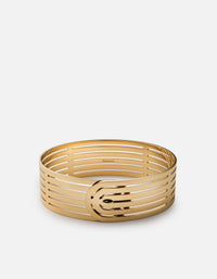 Miansai Cuffs Infinity Cuff, Gold Polished Gold / S