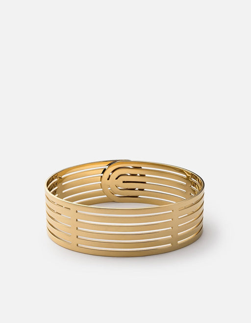 Miansai Cuffs Infinity Cuff, Gold Polished Gold / S