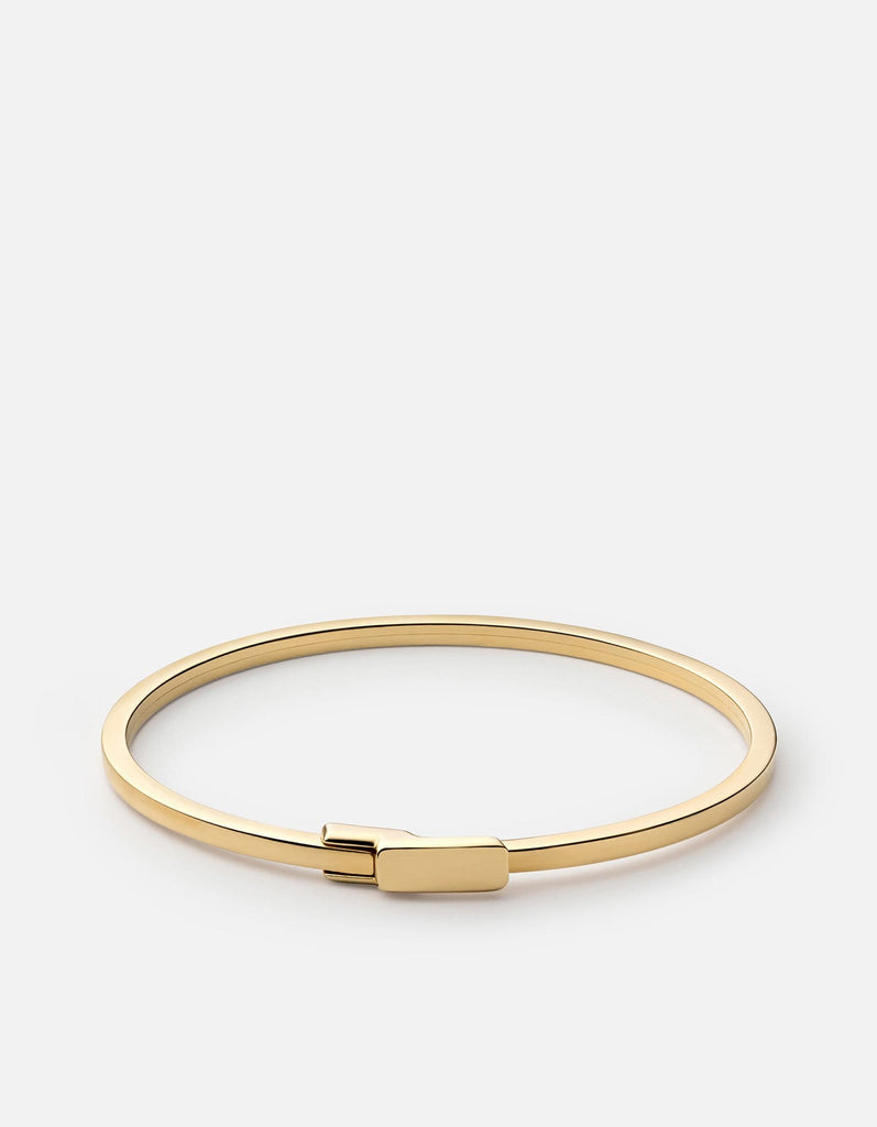 Miansai Cuffs Helix Cuff, Gold Vermeil Polished Gold / S