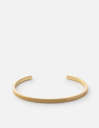 Miansai Cuffs Stag Cuff, Gold Polished Gold / M / Monogram: No