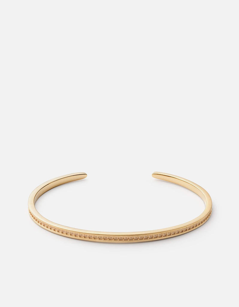 Miansai Cuffs Set Cuff, Gold Plated Matte Gold / M