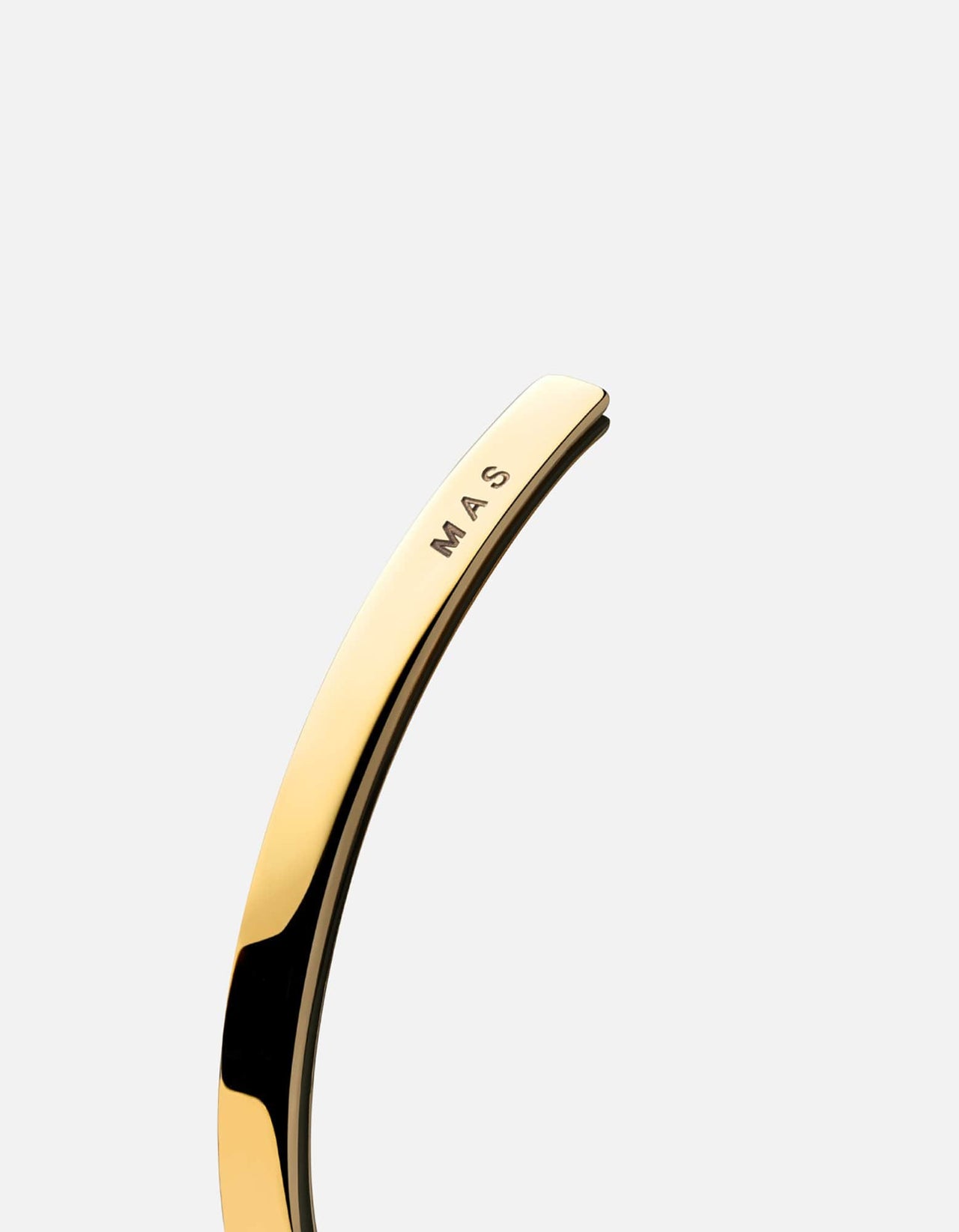 Ridge Cuff, Gold Plated | Men