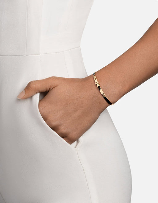 Miansai Cuffs Tailor Cuff, Gold Vermeil