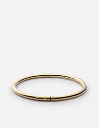 Miansai Cuffs Lido Cuff, Gold Vermeil/Black Creme Black/Creme / M / Monogram: No